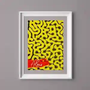 Colorful oil paintings
